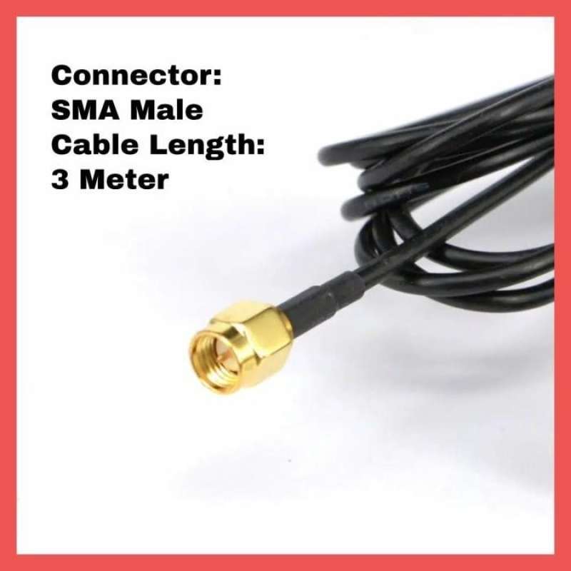 Antenna LoRa 12dBi Per Helium - 868/915 MHz, Cavo N-SMA, Per Esterno