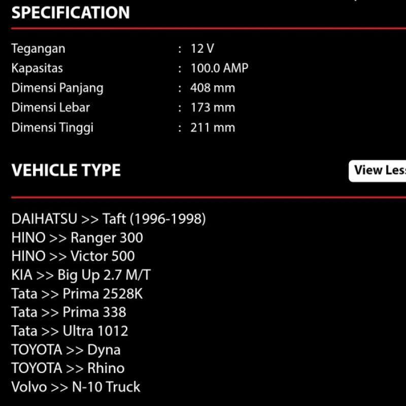 Promo Baru Aki Accu Mobil Dan Genset Yuasa N100 12V 100Ah Aki Basah