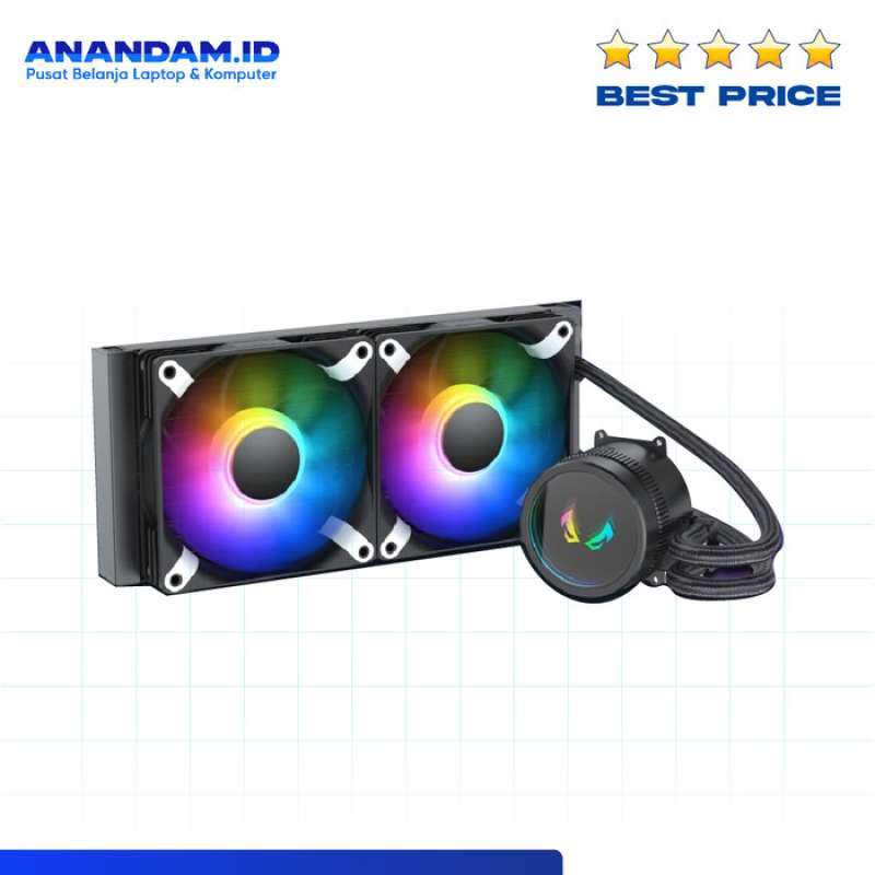 Jual Einarex Dettifoss 240 Liquid CPU Cooler ARGB Hydro Bearing LGA