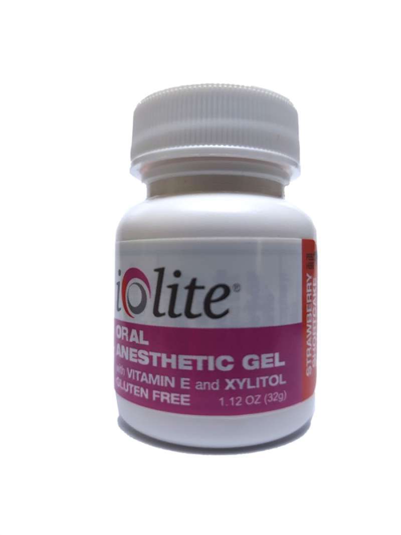 Promo ORAL ANESTHETIC GEL Lolite Benzocaine Dental Strawberry Shortcake