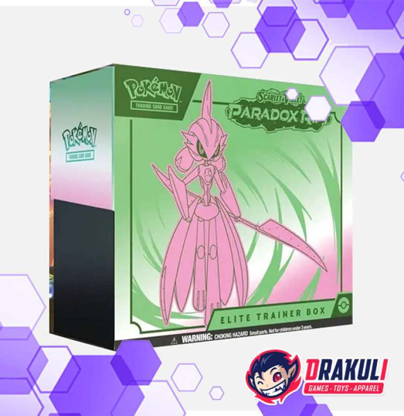 Jual Tcg Pokemon Sv4 Paradox Rift Elite Trainer Box / Etb Iron Valiant Di Seller Drakuli Games