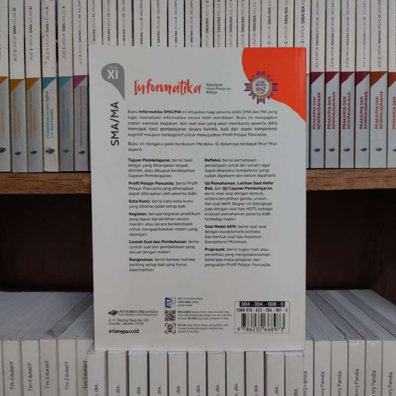 Promo Buku Informatika Kelas 2 SMA Tingkat lanjut Kurikulum Merdeka ...