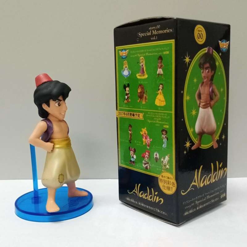 Jual Mini Figure Disney Model Wcf Special Memories Aladdin & Jasmine ...