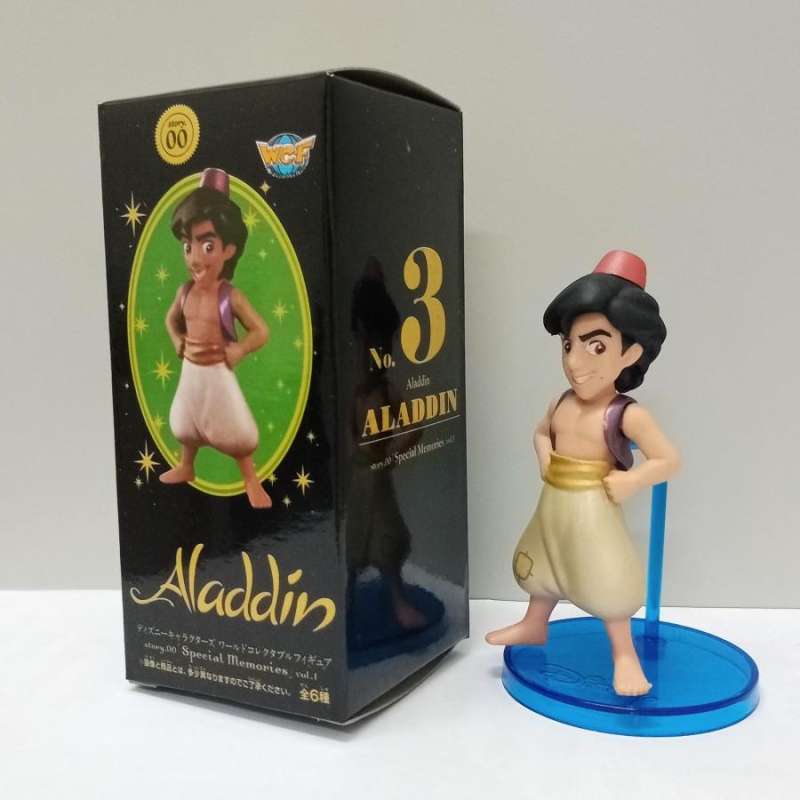 Jual Mini Figure Disney Model Wcf Special Memories Aladdin & Jasmine ...