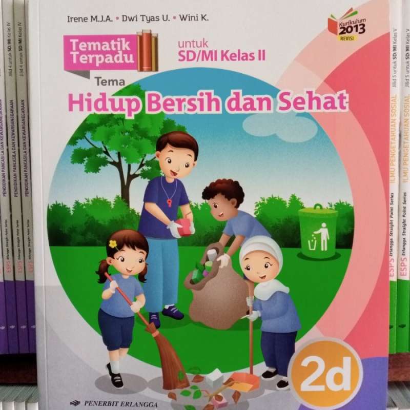 Promo BUKU TEMATIK TERPADU 2d ERLANGGA UNTUK SD/MI KELAS II K13 REVISI ...