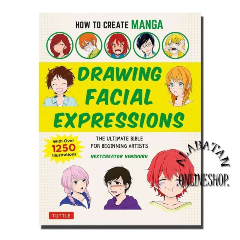 Jual How To Create Manga Drawing Facial Expressions By Nextcreator ...