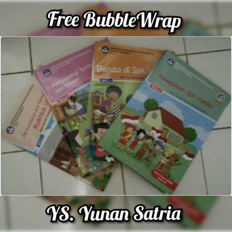 Promo Paket Tematik Terpadu Kelas 3 Sd Tema 1, 2, 3, & 4 Diskon 28% Di ...