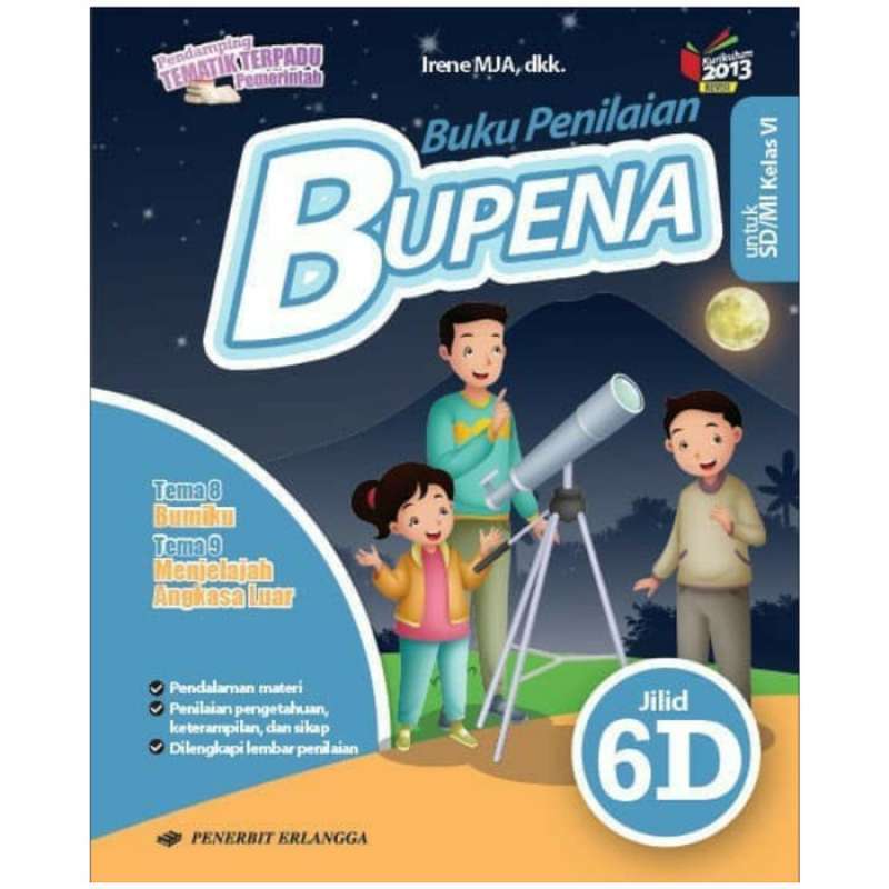 Promo Bupena - Buku Penilaian Untuk SD/MI Kelas 6 Jilid 6C 6D Kurikulum ...