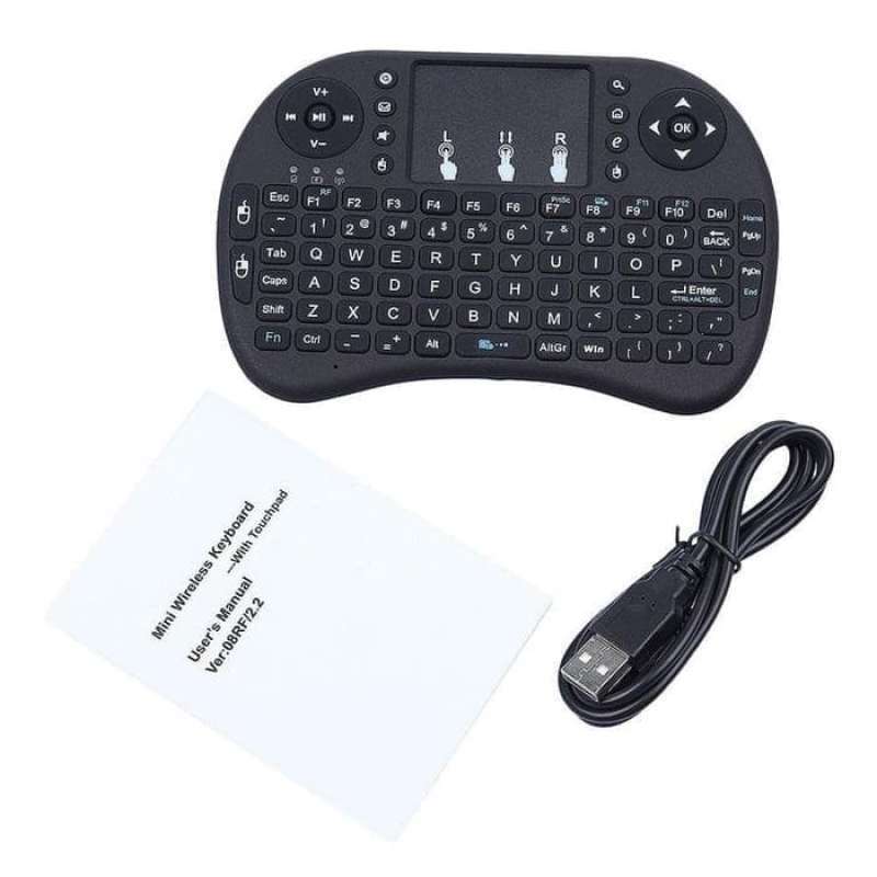 Promo Mini Wireless Keyboard Mouse Touchpad For Android Tv Box Tablet ...