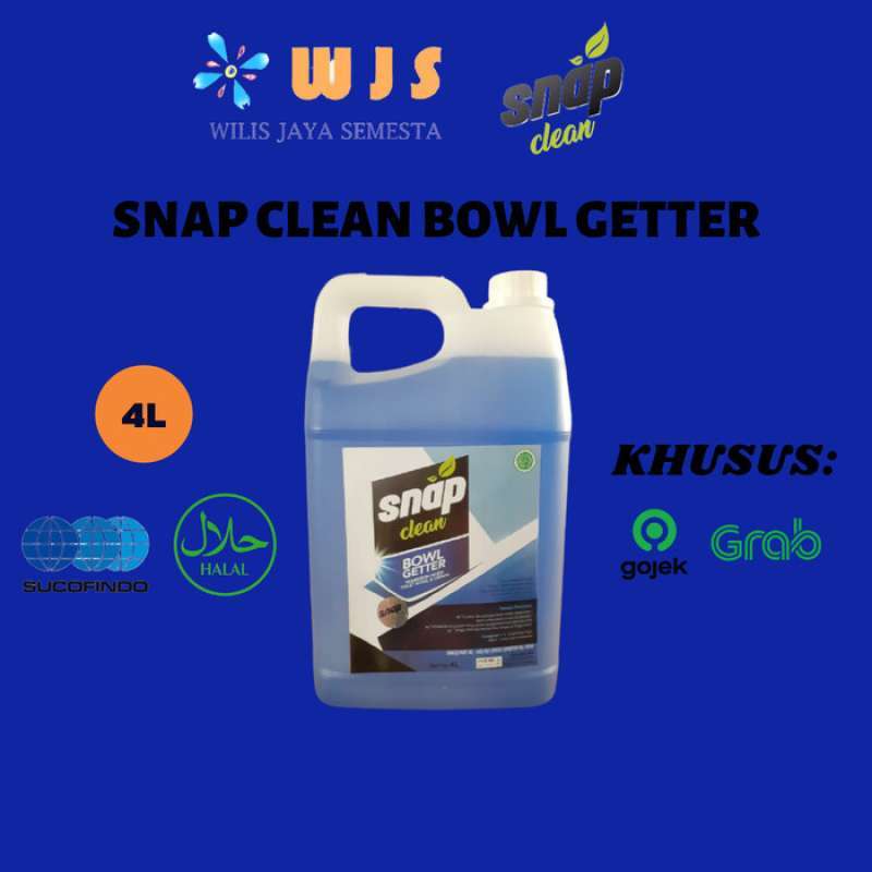 Promo Pembersih Toilet Bowl Getter Snap Clean 4 Liter - Khusus & Diskon ...