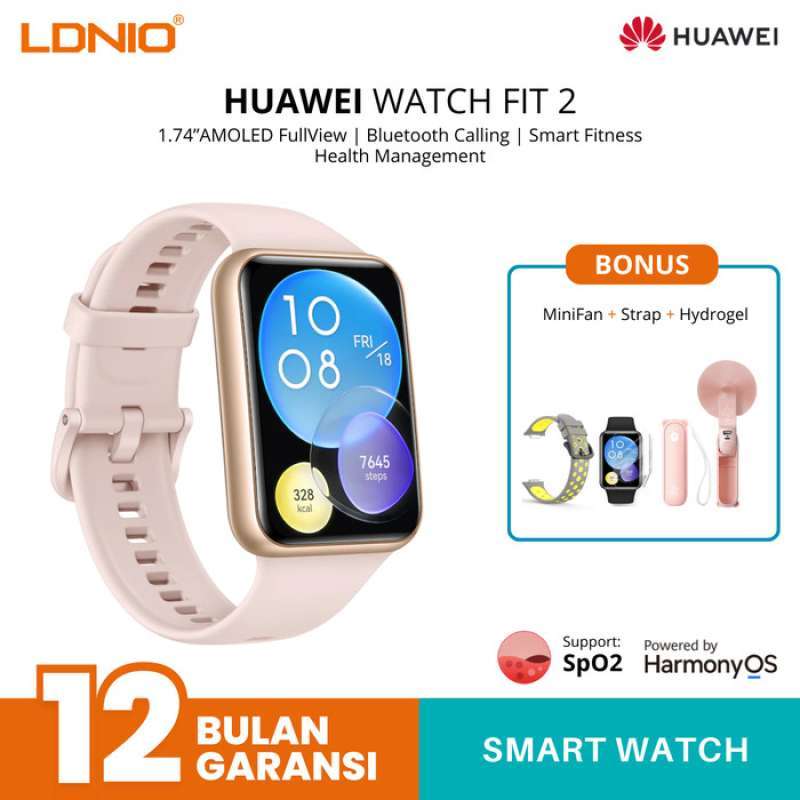 Promo Huawei Watch Fit 2 Active Edition All-day Spo2 Monitoring ...