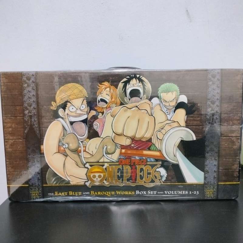 Promo One Piece Box Set 1 vol 123 Viz Media Eichiro Oda Komik English