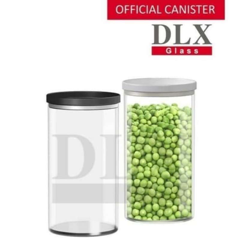 Promo Toples Kaca 1000Ml (Set Isi 6Pcs)/Glass Jar/Toples Kaca Canister