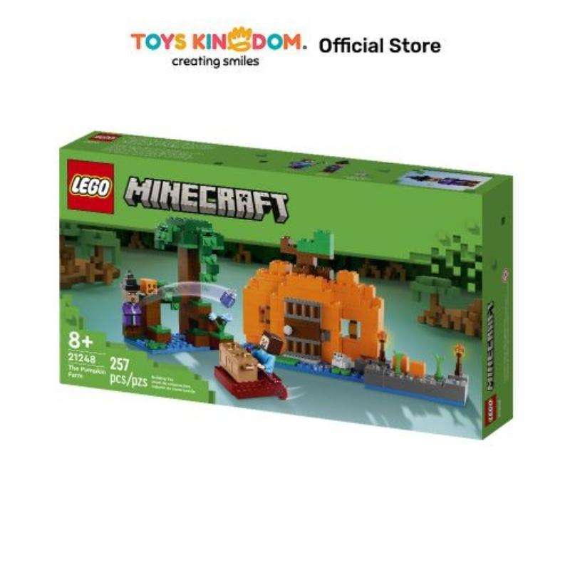 Jual Lego Minecraft The Pumpkin Farm 21248 di Seller Toys Kingdom