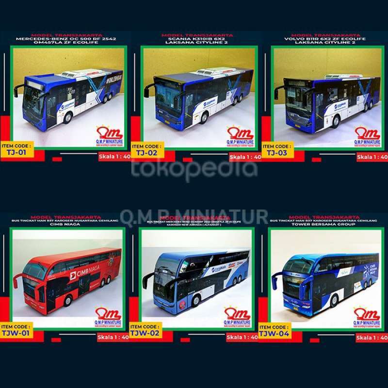 Sticker Miniatur Bus Jual Stiker Miniatur Bus Original Harga Termurah Mei 2024 | Blibli
