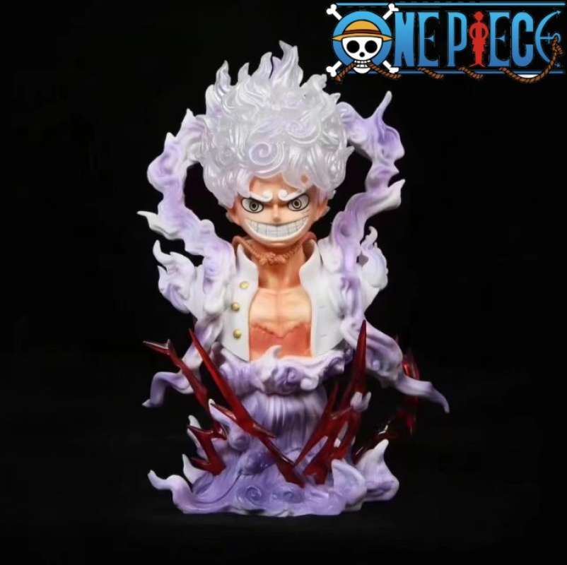 Jual Action Figure One Piece Monkey D Luffy Face Gear 5 Sun God Statue ...