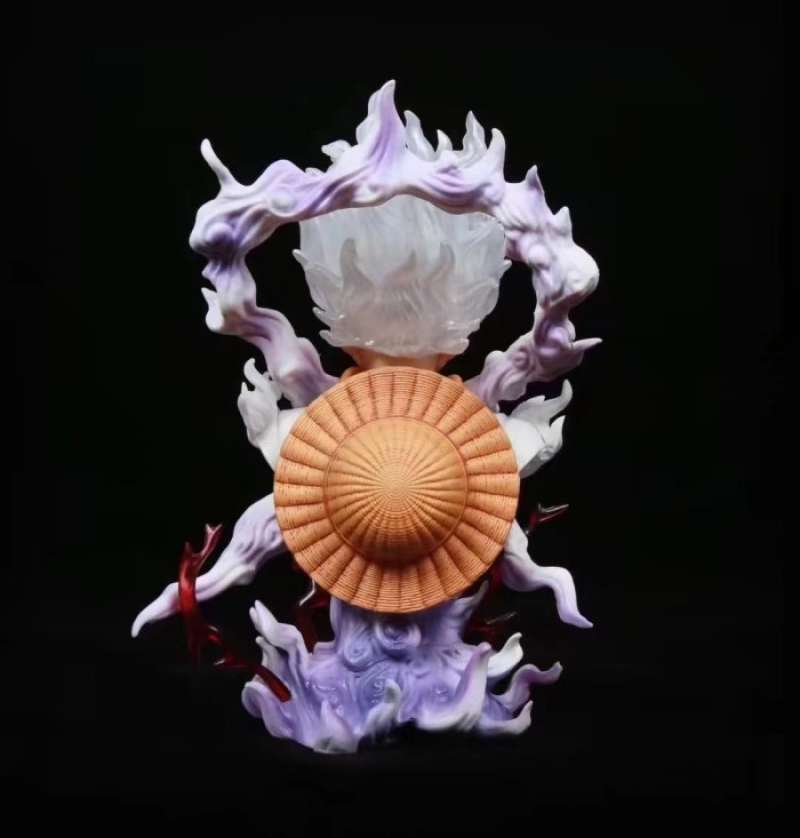 Jual Action Figure One Piece Monkey D Luffy Face Gear 5 Sun God Statue ...