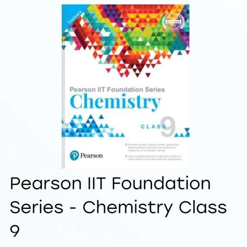 Promo Pearson Iit Foundation Series Chemistry Class 9 Trishna