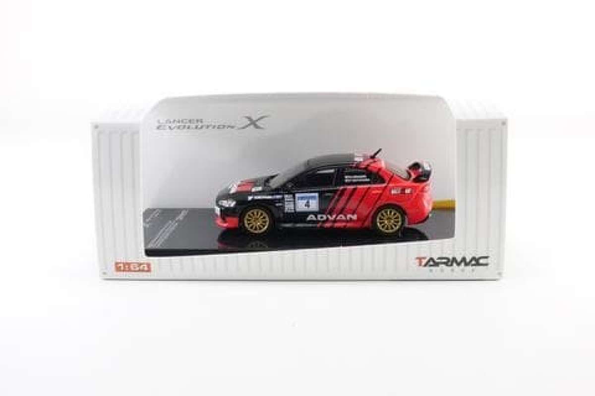 Jual Tarmac Works 1/64 Mitsubishi Evo X Rally - Advan Livery Di Seller ...