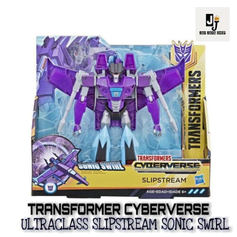 Promo TRANSFORMER Action Figure Cyberverse UltraClass Slipstream Sonic