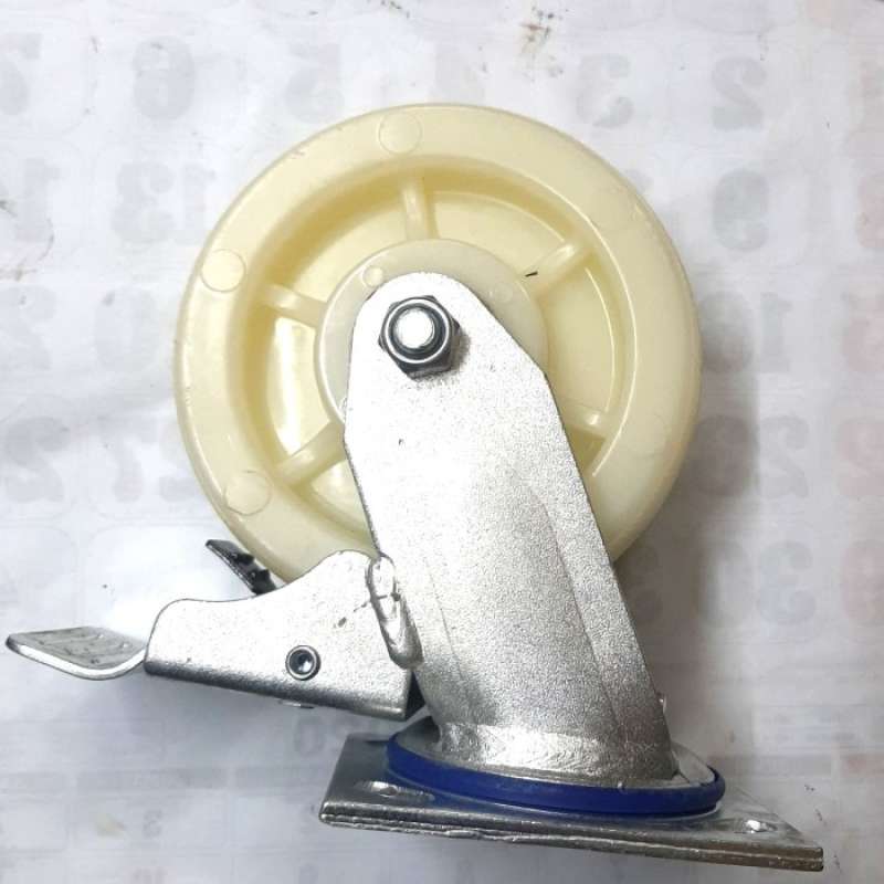 Promo roda nilon heavy duty taiwan 6 rem/roda troli nilon HD 6rem ...