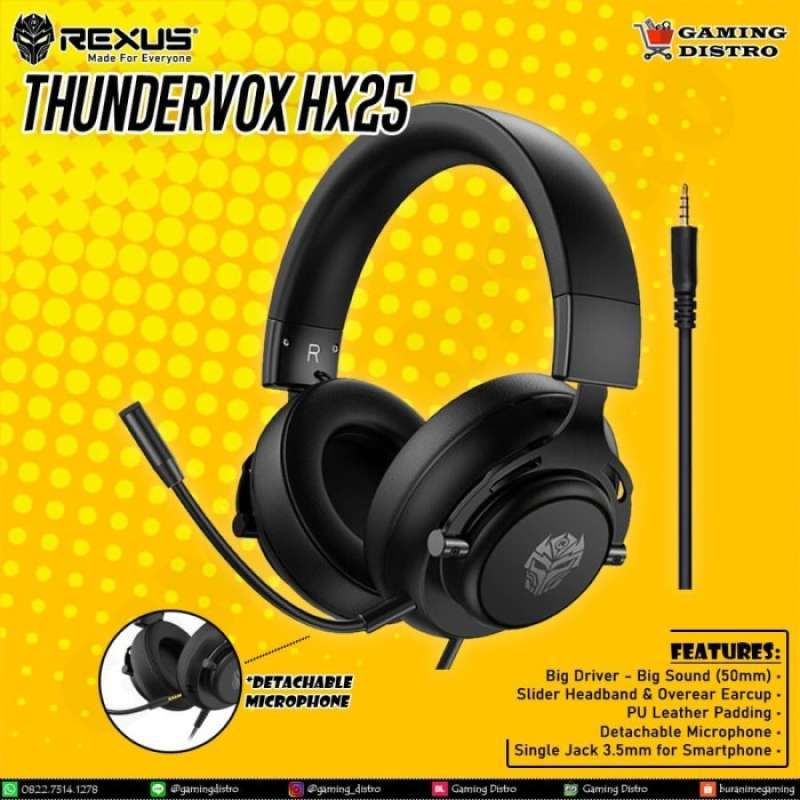 Jual Rexus Thundervox Hx10 Terbaik Februari 2024 Harga Murah