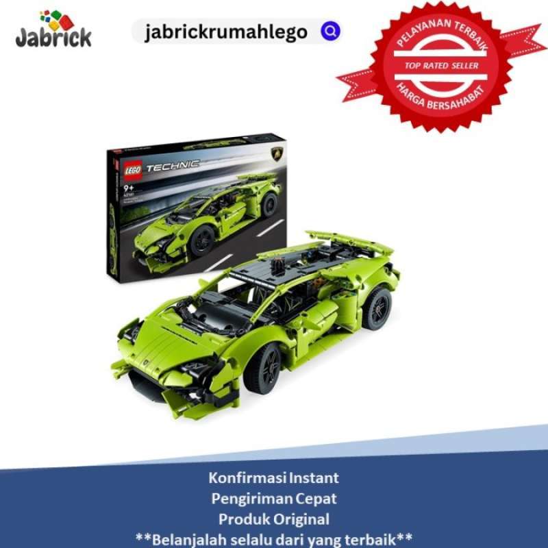 LEGO® Technic 42161 Lamborghini Huracán Tecnica Toy Car Model Kit