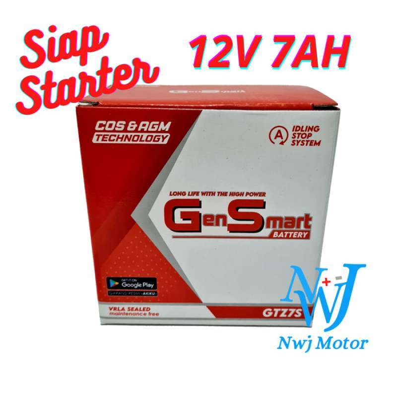 Promo Aki Kering Motor NMax Aerox Lexi Fazzio Filano GTZ7S GS YTZ6V