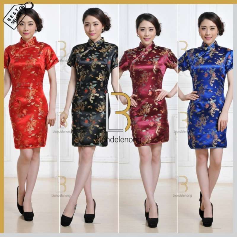 Jual kain cheongsam cheap