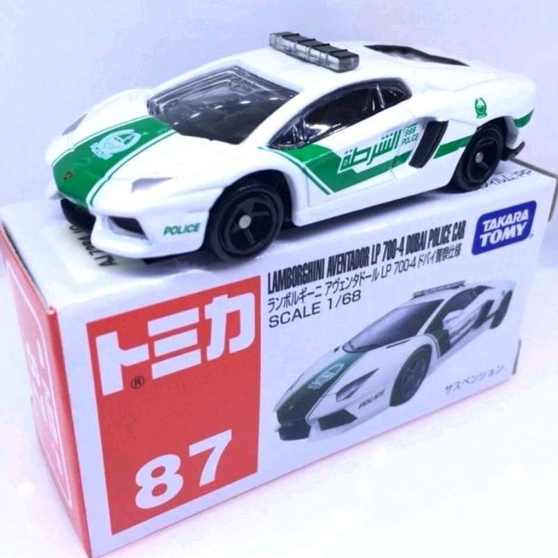 Jual Tomica Lamborghini Aventador Lp 700-4 Dubai Police Car Takara