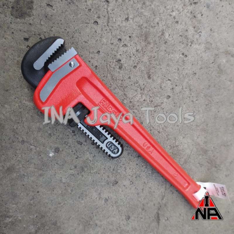 Promo RIDGID Pipe Wrench 12 Kunci Pipa Mrek Ridgid 31015 Diskon 23% di ...