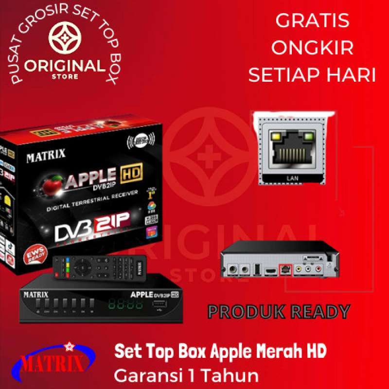 Promo Set Top Box Tv Digital Matrix DVB T2 HD EWS Set Top Box TV Tabun