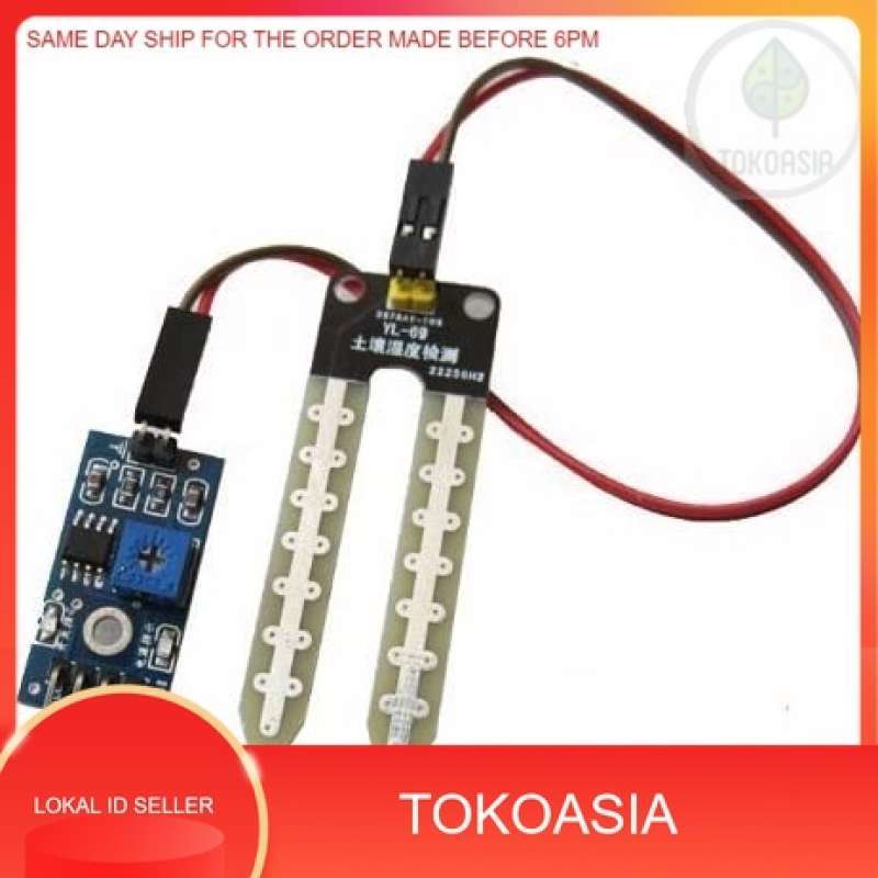 Local Indicator For Sensor Jual (Local Stock) Soil Hygrometer Detection Module Soil Moisture ...
