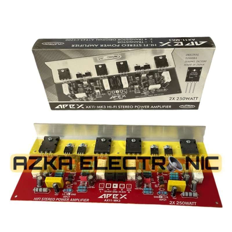 Jual Kit Power Amplifier 500 Stereo Original, Murah & Diskon Februari