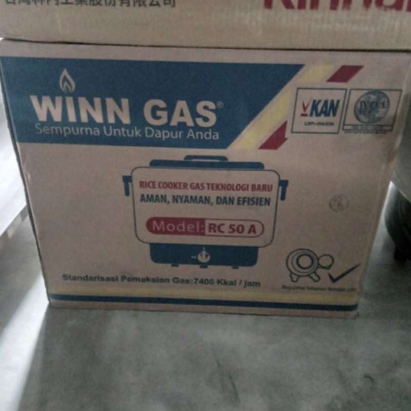 Promo Winn Gas Rice Cooker Gas Lpg 10 L Penanak Nasi Gas Rc 50A Rc50A