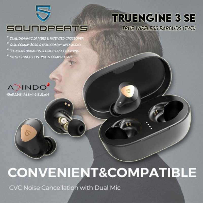 Soundpeats truengine 3 se touch control on sale