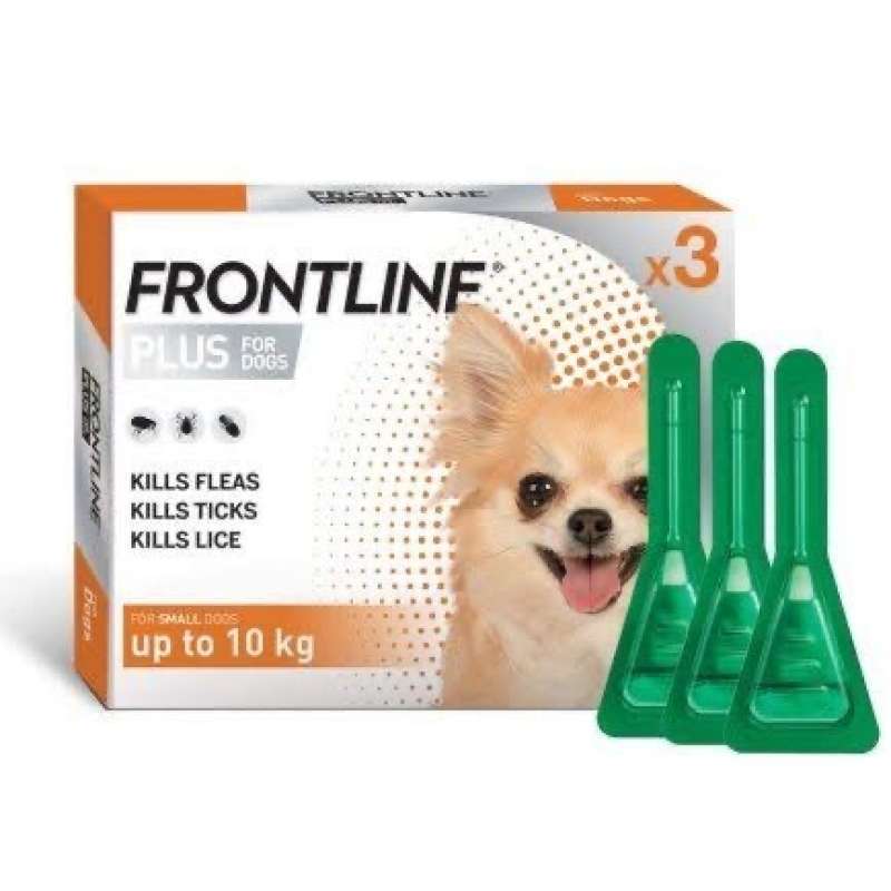 Obat Kutu Anjing Frontline Plus Spot On S Up to 10kg 1 pipet