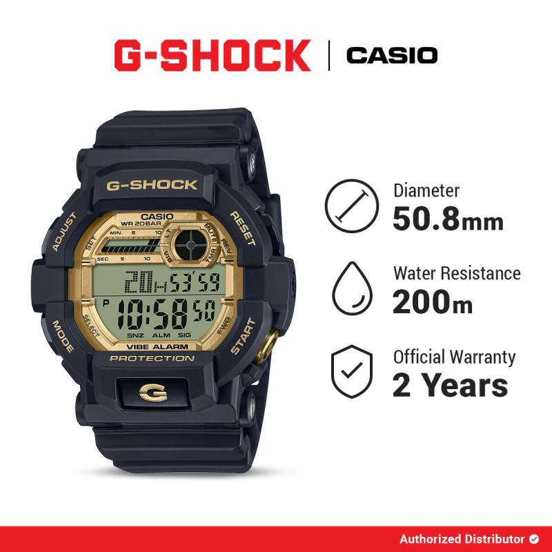 Jual G Shock GD 350GB 1DR Jam Tangan Unisex Original Digital Black