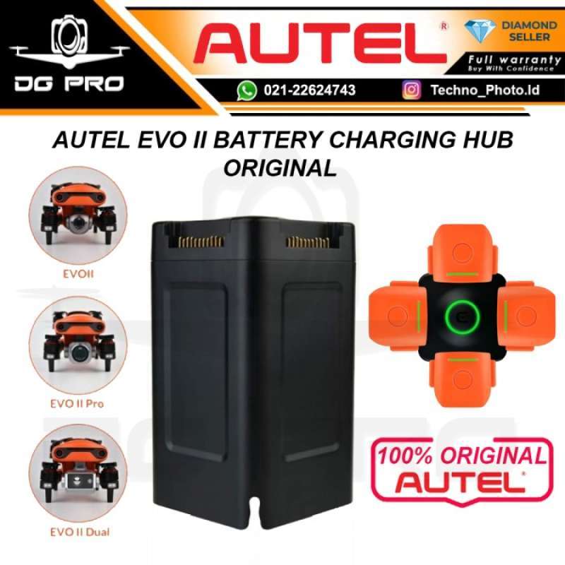 Promo AUTEL EVO II BATTERY CHARGING HUB CHARGER DRONE AUTER EVO