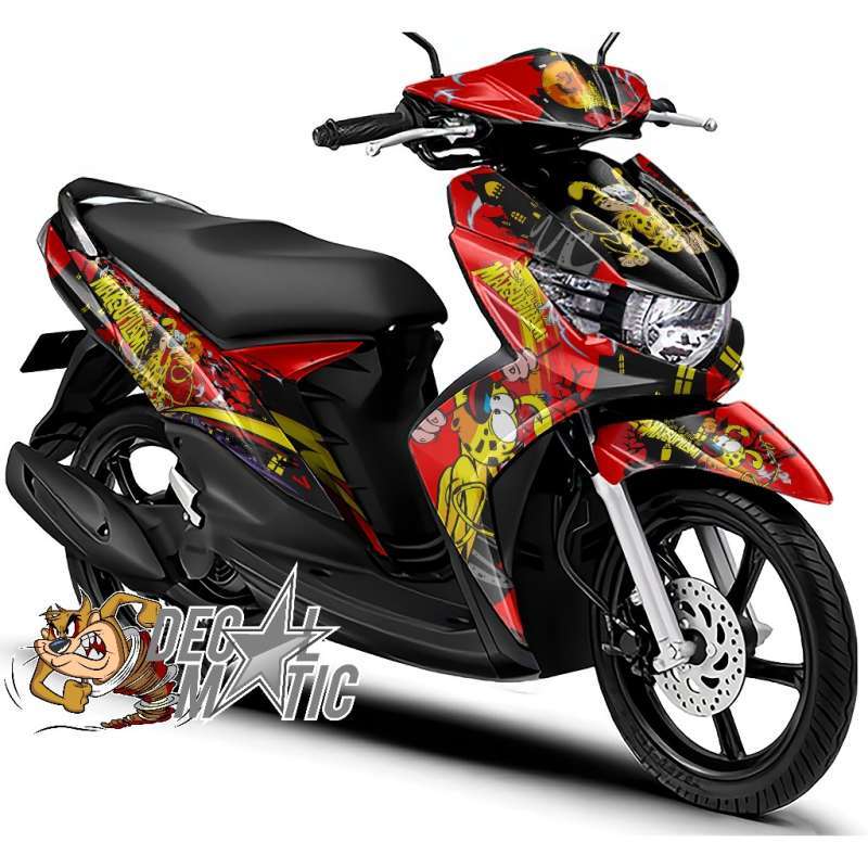 Jual Decal Full Body Motor Yamaha Mio Soul Full Body Stiker Soul GT 125