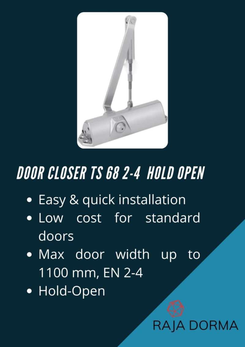 Jual Dorma Ts 68 En 24 Hold Open Door Closer Di Seller Raja Dorma