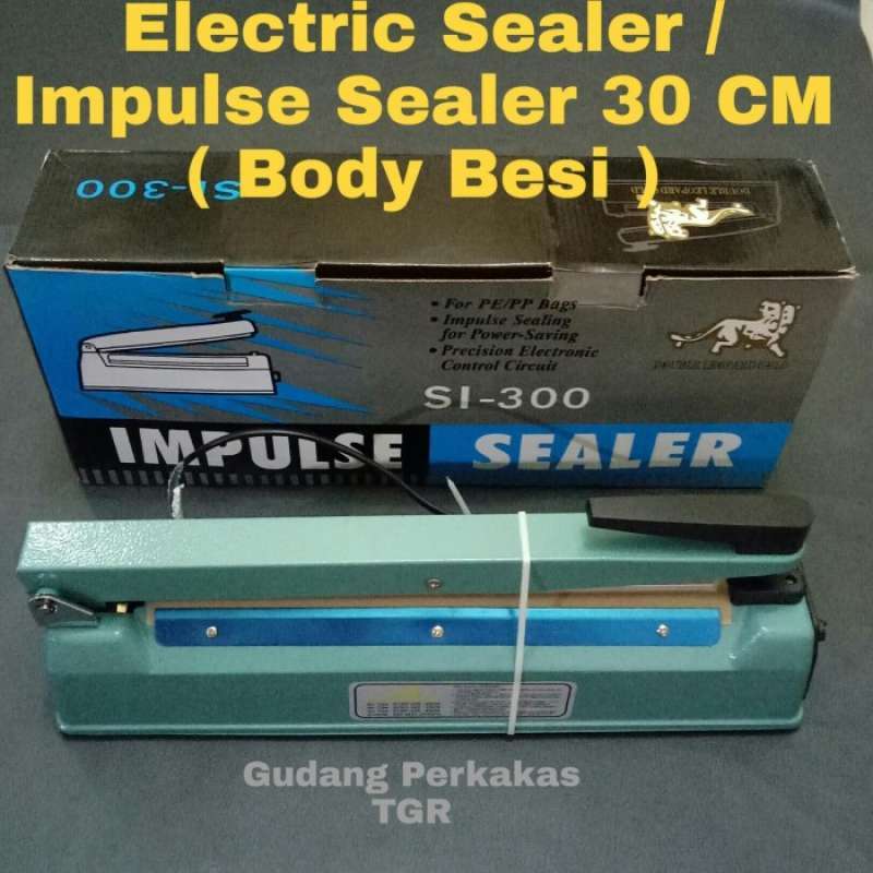 Promo Electrik Sealer 30Cm Besi / Impulse Sealer Body Besi 30Cm