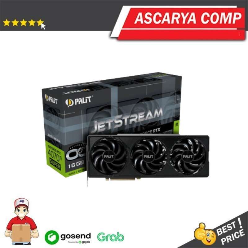 Vga Jetstream Jual Palit VGA GeForce RTX 4070 Ti SUPER JetStream OC 16GB 256bit ...