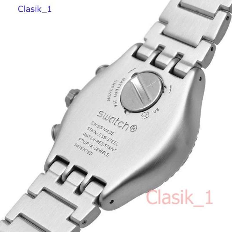 Original 100 Jam Tangan Pria SWATCH YVS495G Irony At Night Garansi Resmi 2 Tahun