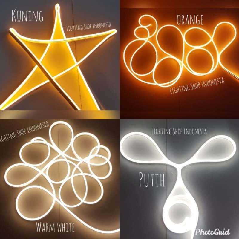 Promo PROMO LAMPU STRIP LED NEON FLEX 5 METER DC 12 VOLT FLEXIBLE