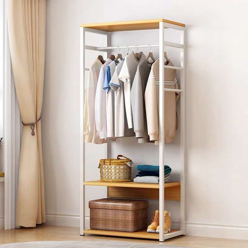 Promo Rak Baju Rak Pakaian Kayu Rak Baju Gantung Stand Hanger Rak Baju ...