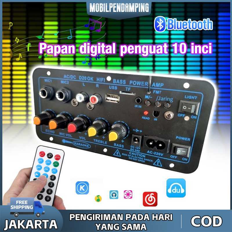 Promo D20 DIY Amplifier Board Audio Bluetooth USB Radio TFSubwoofer