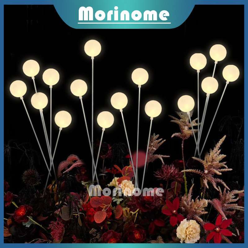 Promo 2 Set Isi 20 Stik Standing LED Lampu Bola putih susu Dekorasi