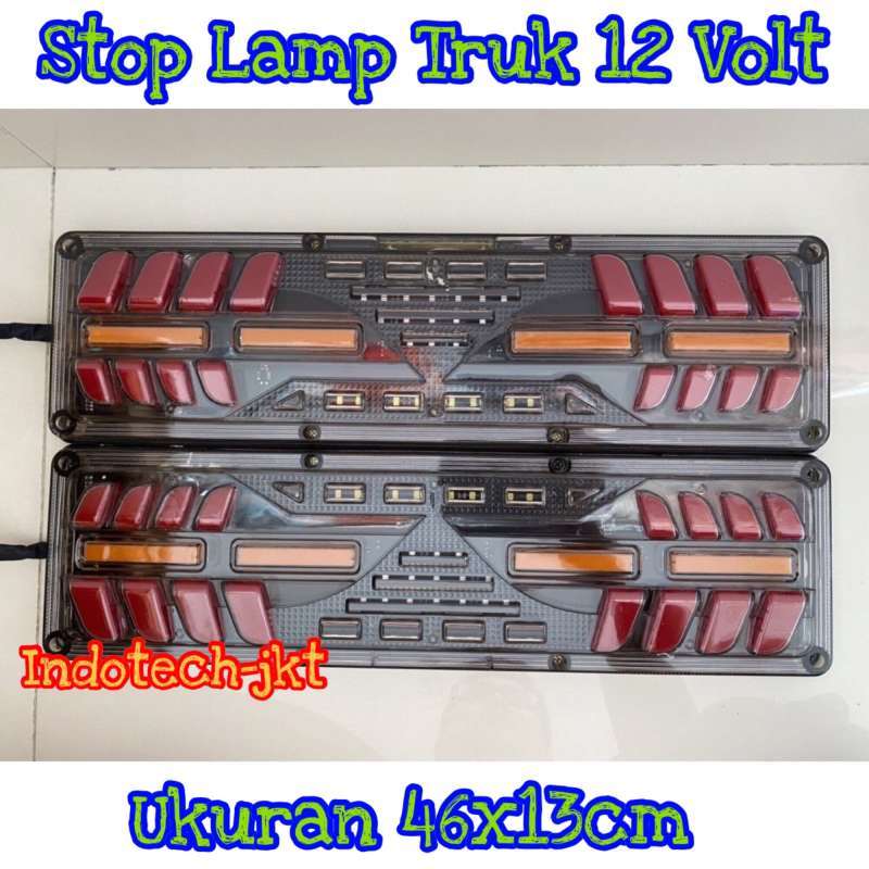 Promo Stop lampt truk lampu truk 12 volt model sayap Diskon 27% di
