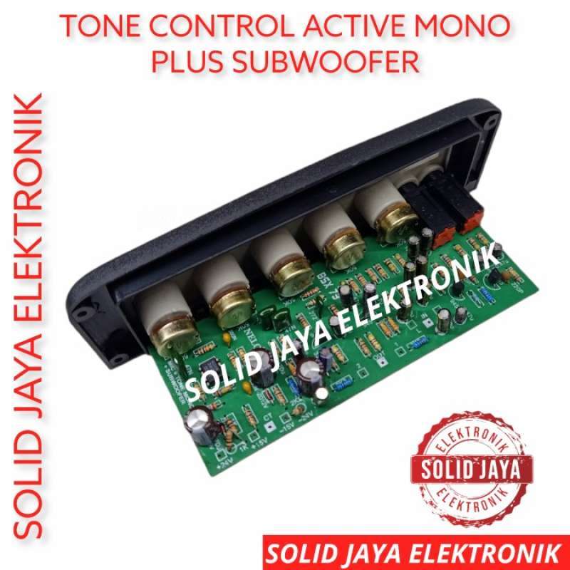 Tone control mono plus subwoofer top